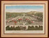 Vijf maal 17e - 18e eeuwse gravures, Stadsgezichten, Vijf maal 17e - 18e eeuwse gravures