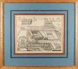 17e - 18e Eeuwse gravure, 17e-18e Eeuw, 17e-18e Eeuwse ? gravure