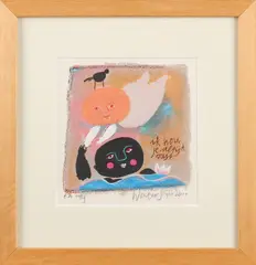 Wouter Stips, Ik hou je altijd vast, Lithografie op papier