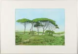 Jacq de Groot, 5 Aquarellen, ( 4-11-1924/11-01-2010)Vijf aquarellen