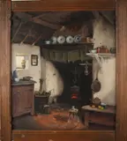 Adrianus Zwart, 'Boeren interieur'