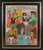 'Moderne compositie'. by nr Grote moderne Franse lithografie, Grote moderne Franse lithografie, nr, sold Oct 2017
