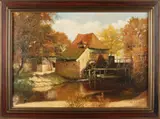 Frans Baayens, 'Watermolen Haaksbergen'.