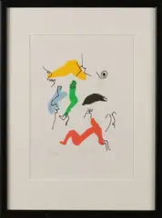Jan Roëde, 'Moderne compositie'., Lithografie op papier