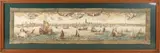 Litho. by 'Havengezicht op Rotterdam', Lithografie naar oud voorbeeld, maar 20e eeuw, sold Oct 2017