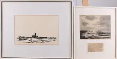 2 Werken, Jan Faber, Lino-snedes op papier