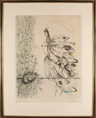 Ronald Searle, 1920-2011, Nr. 86/99, Lithografie op papier