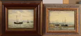 L. van Vugt, 2x, Olieverf op paneel