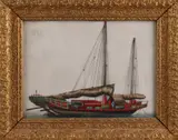 Aquarel op rijstpapier, China., Aquarel op papier