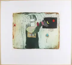 Michael van Overbeeke, 1992, 'One day', Lithografie op papier