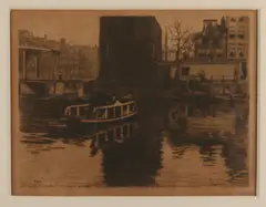 Twee maal Willem Witsen, 1860-1923, 2x ets., Etsen op papier
