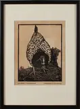 houtgravure by Jan Mankes (zilverwijandotte), 1889-1920, Oorspronkelijke houtsnede op papier, sold Apr 2017