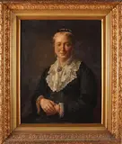 H. Bogaerts, portret, Bogaerts 1908, 1877-1933, portret oudere dame, olieverf op linnen, 51x66cm