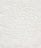 Günther Uecker, "Spirale", Vorzugsausgabe zur Monografie von Dieter Honisch, Auflage C