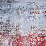 Gerhard Richter, Cage f.ff., Farboffset auf Aludibond unter Plexiglas