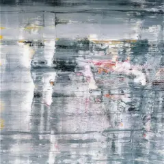 Cage f.ff. by Gerhard Richter, Farboffset auf Aludibond unter Plexiglas, sold Nov 2015