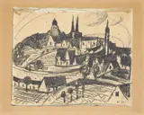 Hermann Stenner, Monschau, Bleistift auf Velin