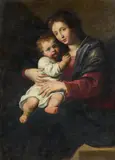 Gerard Seghers, Maria mit dem Christusknaben, Öl auf Leinwand