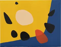 Untitled by Alexander Calder, 1962, Lithograph in colors, on Arches paper, the full sheet, sold Dec 2020