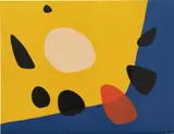 Untitled by Alexander Calder, 1962, Lithograph in colors, on Arches paper, the full sheet, sold Dec 2020