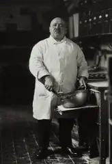 August Sander, Konditor (Pastry Chef), Cologne, 1928, Gelatin silver print, printed 1990 by Gerd Sander