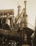 Charles Sheeler, Ford Plant, River Rouge, Bleeder Stacks, Detroit