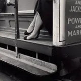 Cable Car, San Francisco by Dorothea Lange, 1956, Gelatin silver print, sold Jul 2020