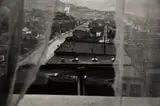 Robert Frank, View from hotel window – Butte, Montana, 1956, Gelatin silver print, printed no later than 1973