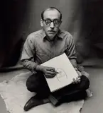 Irving Penn, Saul Steinberg, New York, Jan. 29