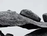 Aaron Siskind, Martha's Vineyard IIIa, 1954, Gelatin silver print, printed 1960s