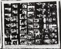 Film Strips from 'Pull My Daisy' by Robert Frank, 1959, Gelatin silver print, printed later, sold Jul 2020