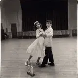 The Junior Interstate Ballroom Dance Champions, Yonkers, NY by Diane Arbus, 1962, Gelatin silver print, printed later by Neil Selkirk, sold Jul 2020