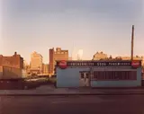 Joel Meyerowitz, Luncheonette, 12th Ave between 34th & 35th streets, New York City from Empire State, 1978, Chromogenic print, printed later