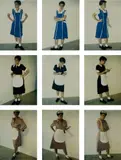 Duane Hanson, Waitress, 1992, Nine unique Polaroid prints