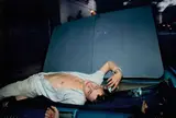 Nan Goldin, French Chris on the convertible, NYC