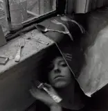 It must be time for lunch now, New York by Francesca Woodman, 1979, Gelatin silver print, printed later by Igor Bakht, sold Jul 2020