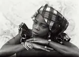 Seydou Keïta, Untitled (young woman wearing a head-scarf)