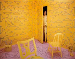 Sandy Skoglund, Coat hangers, 1979, Dye destruction print