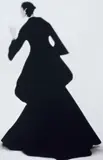 Lillian Bassman, Charles James Dress, Carmen, New York, Harper's Bazaar