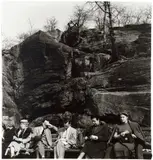 Diane Arbus, People on a park bench, N.Y.C.