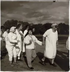 Untitled (7) by Diane Arbus, 1970-1971, Gelatin silver print, printed later by Neil Selkirk, offered Oct 2020