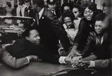 Leonard Freed, The Reverend Martin Luther King Jr. being greeted in an open car, Maryland