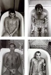 Don Herron, Selected Images including Robert Mapplethorpe, Peter Hujar, Keith Haring, Christopher Makos, and others, from Tub Shots, 1978-1988, Eleven gelatin silver prints