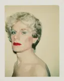 Self-Portrait in Drag by Andy Warhol, 1982, Unique Polaroid print, sold Oct 2020