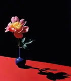 Horst P. Horst, Peony in Blue Vase