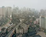 Sze Tsung Leong, Shibati, Yuzhong District, Chongqing from History Images, 2003, Chromogenic print, mounted