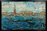 Vik Muniz, Venice from Postcards from Nowhere, 2014, Chromogenic print, mounted