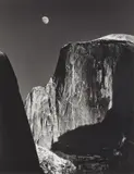 Ansel Adams, Moon and Half Dome, Yosemite National Park, Ca.