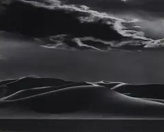 Shoshone Dunes by Brett Weston, 1968, Gelatin silver print, printed later, offered Oct 2020