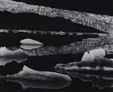 Mendenhall Glacier by Brett Weston, 1973, Gelatin silver print, printed 1970s, offered Oct 2020